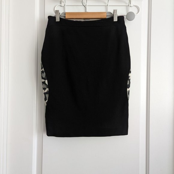 Diane Von Furstenberg Leopard Print Pencil Skirt - Picture 3 of 7